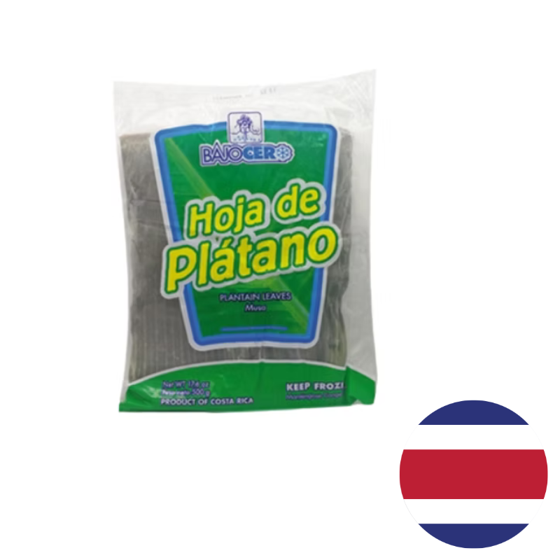 Hoja de Plátano congelado 500 g - Bajo Cero 1 Hoja de Plátano congelado 500 g - Bajo Cero