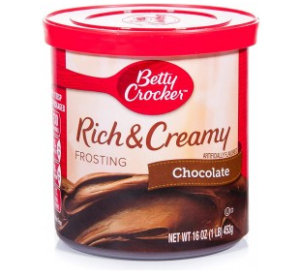 Rich & Creamy Frosting Chocolate 453 g - Betty Crocker