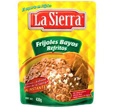 Frijol Bayo Refrito Bolsa 430g - La Sierra