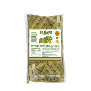 Nopales en tiras en salmuera 1kg -  El sarape