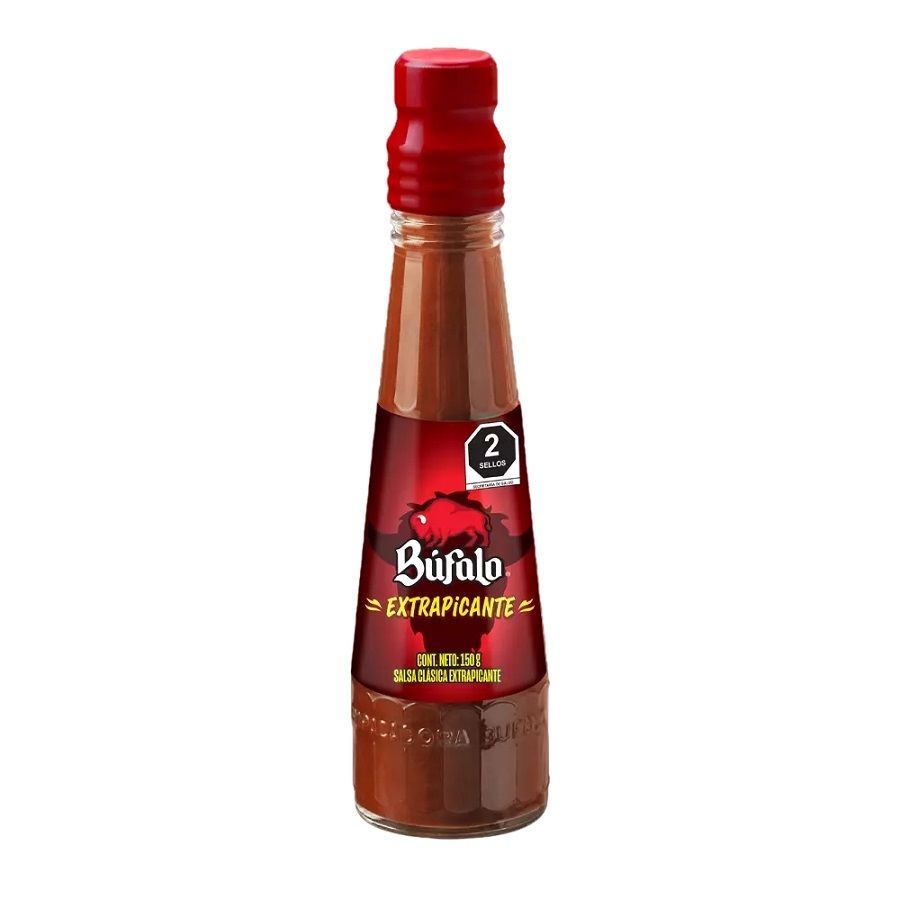 Salsa Extra Picante 150ml - Búfalo 1 Salsa Extra Picante 150ml - Búfalo