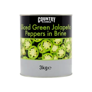 Jalapeños Verdes en Rodajas 3 kg - Country Range